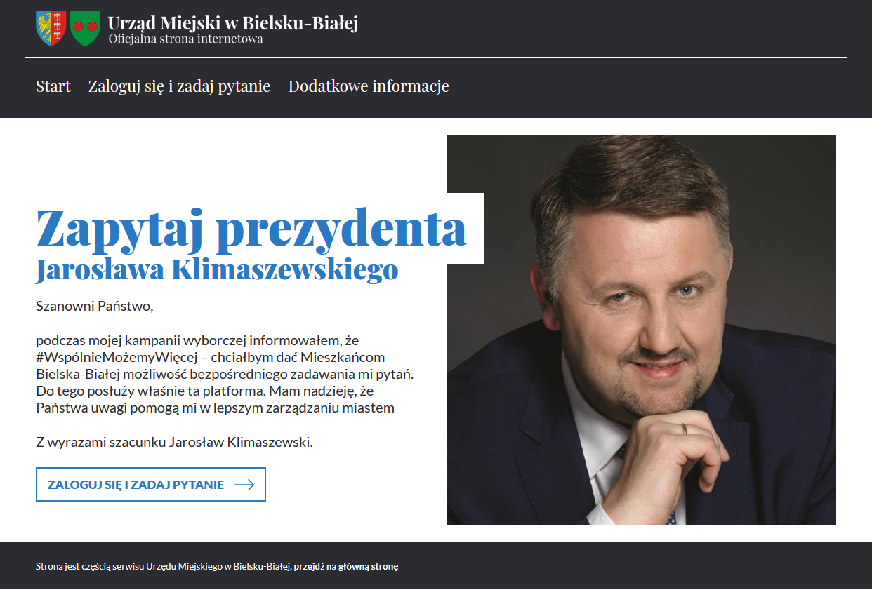Ilustracja do artykułu Screenshot_2019-02-12 Zapytaj prezydenta Jarosława Klimaszewskiego - Zapytaj prezydenta.png